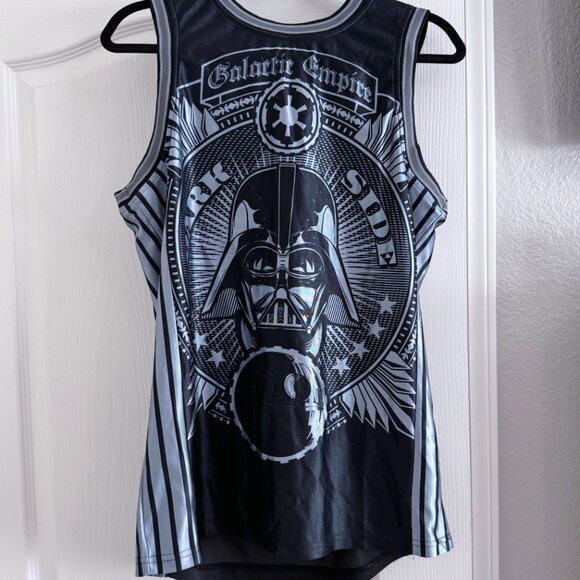 Star Wars Darth Vader "Galactic Empire Dark Side" Men's Jersey sz M - Picture 2 of 5